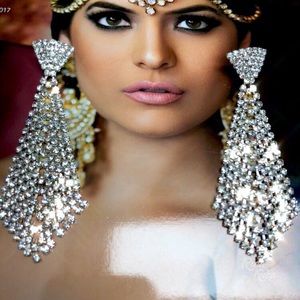 Fashion Trendy crystal earrings